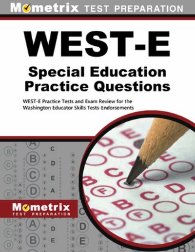 Cover for Mometrix Test Prep · West-E Special Education Practice Questions (Book) (2020)