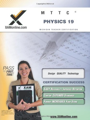 Cover for Sharon Wynne · Mttc Physics 19 Teacher Certification Test Prep Study Guide (Xam Mttc) (Taschenbuch) (2007)