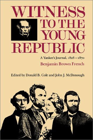 Cover for Benjamin Brown. French · Witness to the Young Republic (Paperback Book) [1st edition] (2024)