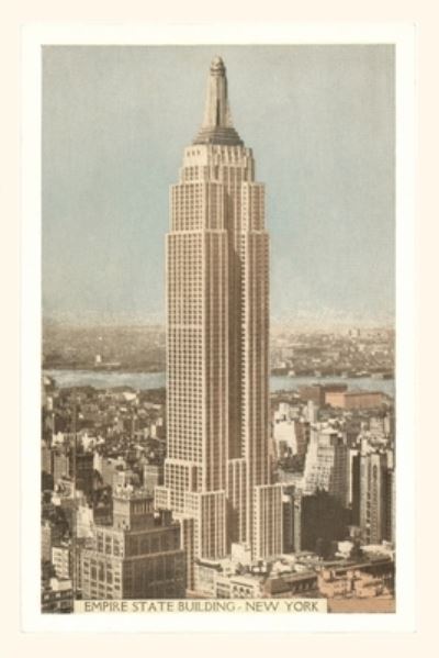 Cover for Found Image Press · Vintage Journal Empire State Building, New York City (Book) (2022)