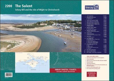 Cover for Imray · Imray 2200 Chart Pack: The Solent - 2000 Chart series (Lose Papiere) [New edition] (2024)