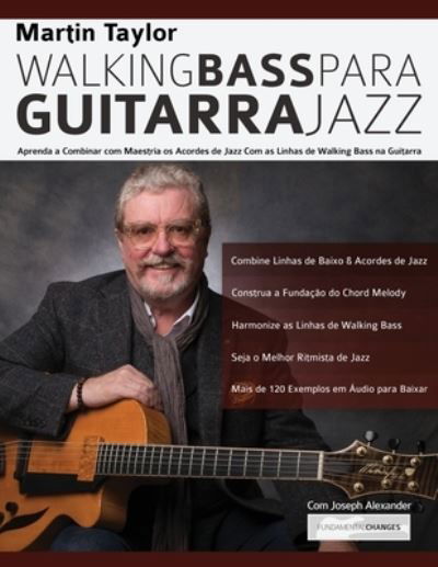 Cover for Martin Taylor · Linhas de Walking Bass Para Guitarra Jazz - Martin Taylor (Paperback Book) (2019)