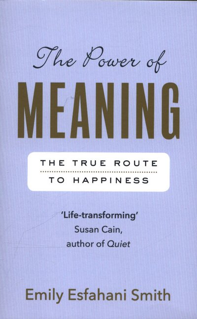 Cover for Emily Esfahani Smith · The Power of Meaning: The true route to happiness (Taschenbuch) (2017)
