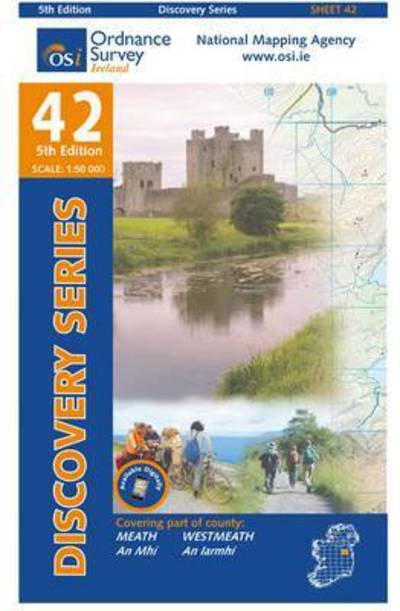 Cover for Ordnance Survey Ireland · Meath, Westmeath - Discovery Series (Kort) [5 Revised edition] (2016)