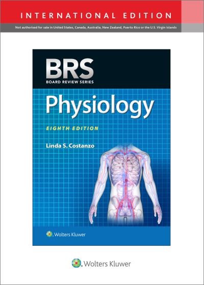 Cover for Costanzo, Linda S., Ph.D. · BRS Physiology - Board Review Series (Pocketbok) [Eighth, International edition] (2022)