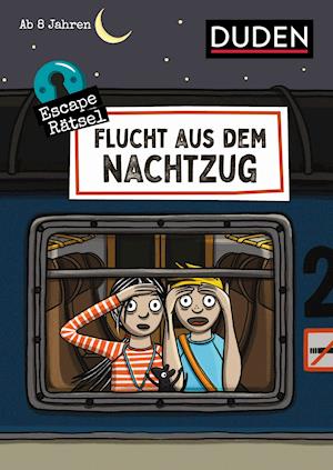 Cover for Janine Eck · Escape-Rätsel - Flucht aus dem Nachtzug (Paperback Book) (2021)