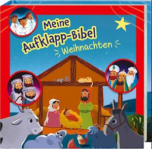 Meine Aufklapp-Bibel Weihnachten -  - Books - Deutsche Bibelgesellschaft - 9783438047656 - September 18, 2023