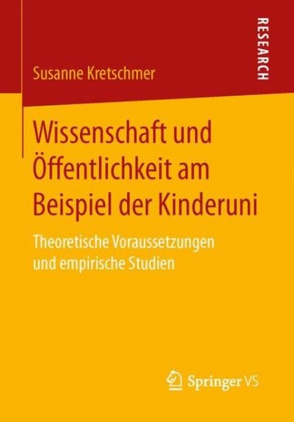Cover for Kretschmer · Wissenschaft und Öffentlichk (Book) (2016)
