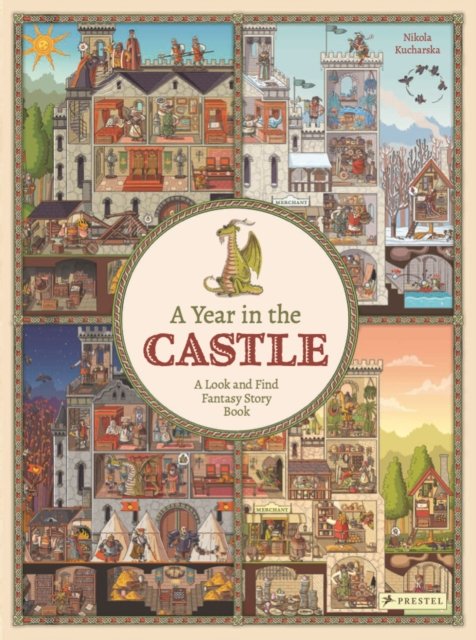 Cover for Nikola Kucharska · A Year in the Castle: A Look and Find Fantasy Story Book (Hardcover Book) (2024)