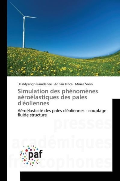 Cover for Sorin Minea · Simulation Des Phenomenes Aeroelastiques Des Pales D'eoliennes (Paperback Book) (2018)