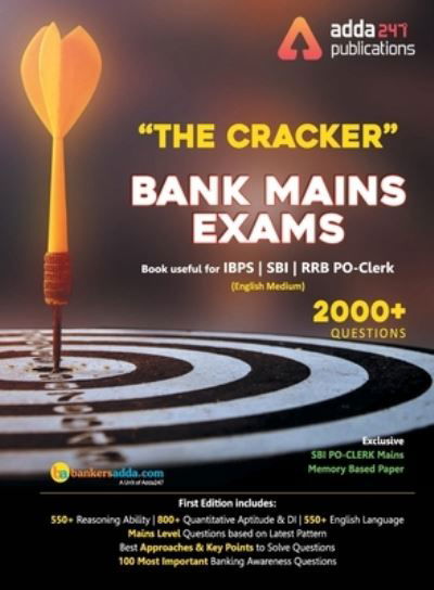 Cover for Adda247 · The Cracker Mains Exams Book (Paperback Book) (2019)