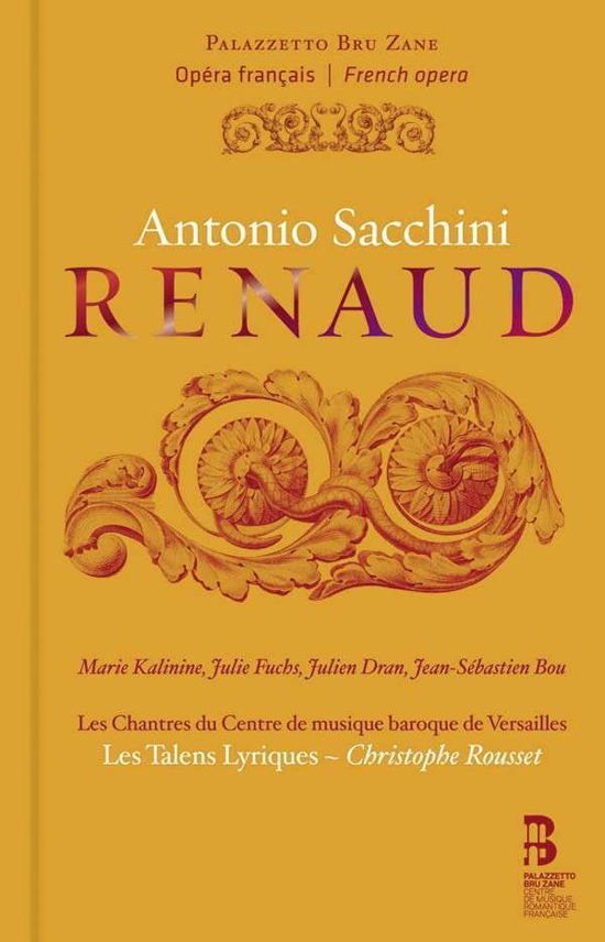 Cover for A. Sacchini · Renaud (CD) (2013)