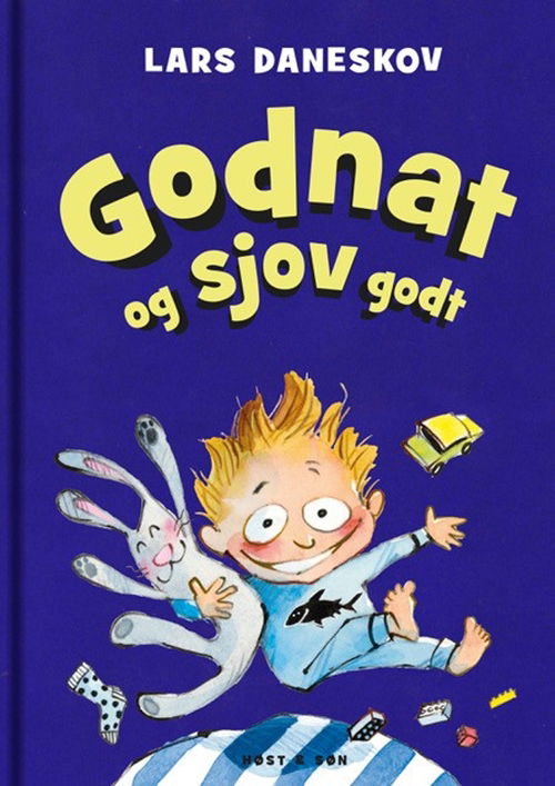 Cover for Lars Daneskov · Otto-bøgerne: Godnat og sjov godt (Bound Book) [1.º edición] (2018)