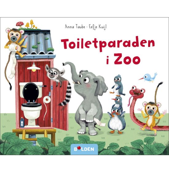 Cover for Anna Taube · Toiletparaden i Zoo (Cardboard Book) [1e uitgave] (2020)