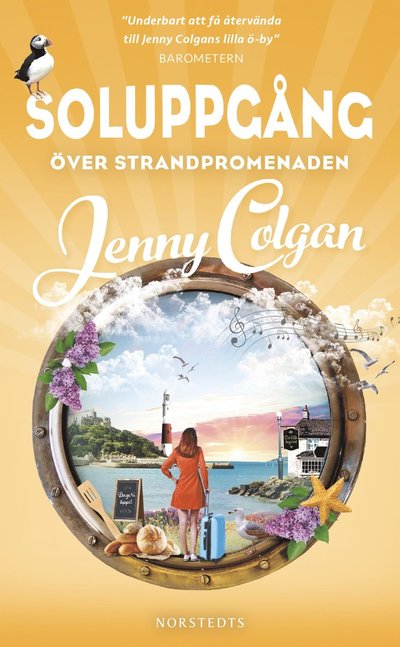 Soluppgång över strandpromenaden - Jenny Colgan - Kirjat - Norstedts Förlag - 9789113122656 - torstai 11. toukokuuta 2023