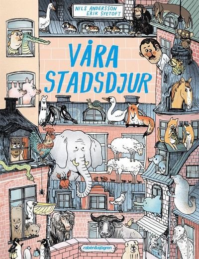 Cover for Nils Andersson · Våra stadsdjur (Indbundet Bog) (2022)