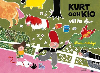 Cover for Lisen Adbåge · Kurt och Kio vill ha djur (PDF) (2016)