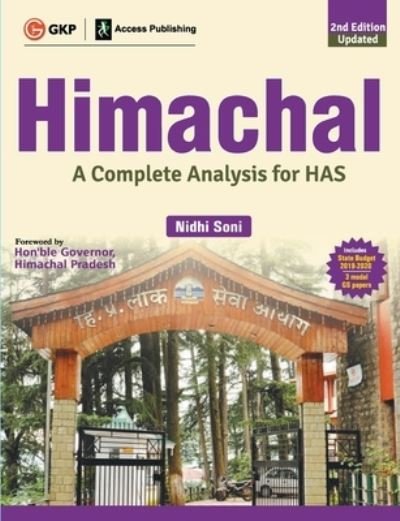 Cover for Nidhi Soni · Himachal 2019-20 a Complete Analysis for Has (Paperback Book) (2021)