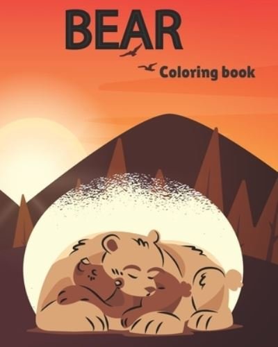 Cover for Therepublicstudio Publishing · BEAR coloring book (Paperback Bog) (2021)
