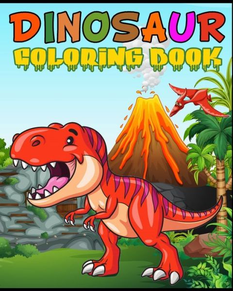 Cover for Max Publication · Dinosaur Coloring Book (Paperback Book) (2020)