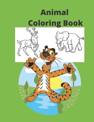 Cover for Anima Vero · Animal Coloring Book (Paperback Book) (2020)