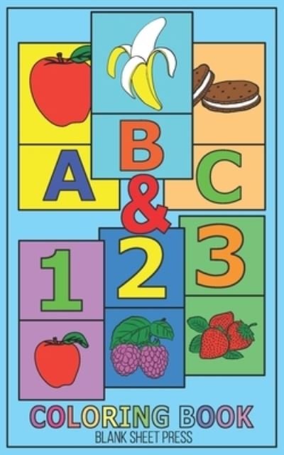 Cover for Blank Sheet Press · Abc &amp; 123 (Pocketbok) (2021)