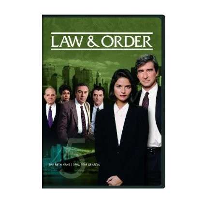 Cover for Law &amp; Order: the Fifth Year (DVD) (2014)