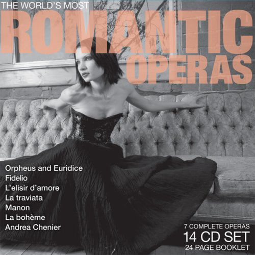 Cover for Various Artists · The World S Most Romantic Operas (CD) [Box set] (2010)