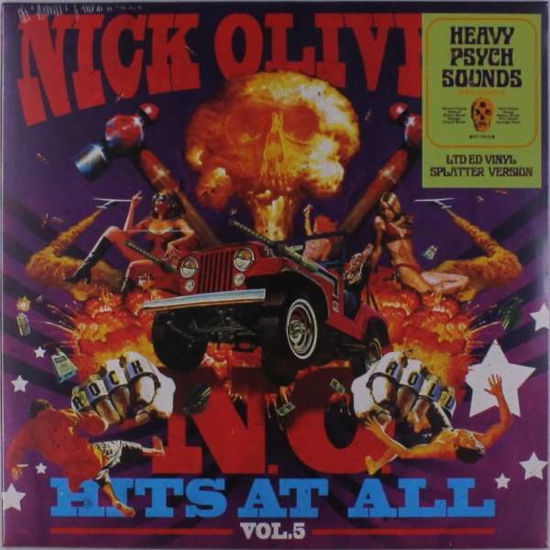 N.o. Hits at All Vol.5 (Ltd Lp) - Nick Oliveri - Musik - HEAVY PSYCH SOUNDS - 0750958590657 - 16. november 2018
