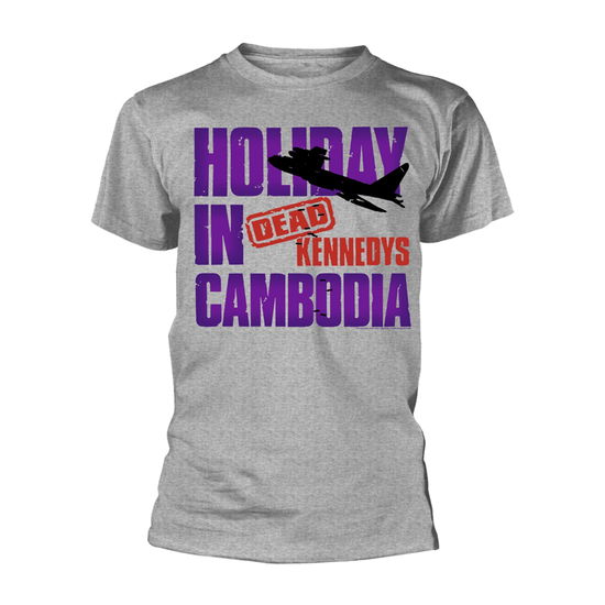 Cover for Dead Kennedys · Holiday in Cambodia 2 (T-shirt) [size XXL] [Grey edition] (2014)