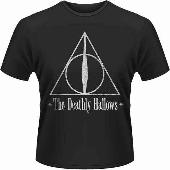 Harry Potter: The Deathly Hallows (T-Shirt Unisex Tg. L) - Harry Potter - Fanituote - PHDM - 0803341481657 - maanantai 10. elokuuta 2015