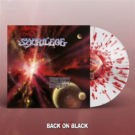Sacrilege · Turn Back Trilobite (Clear W/ Red Splatter Vinyl + 12") (LP) (2021)