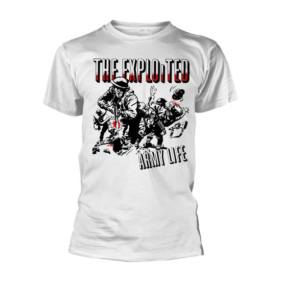 Army Life (White) - The Exploited - Merchandise - PHM PUNK - 0803341564657 - 29. april 2022