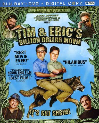 Cover for Tim &amp; Eric's: Billion Dollar DVD (Blu-ray) (2012)