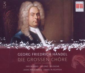 Cover for Handel / Berlin Radio Choir / Brso / Wigle · Choral Works Sung in German (CD) (2010)