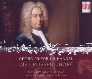 Choral Works Sung in German - Handel / Berlin Radio Choir / Brso / Wigle - Muziek - Berlin Classics - 0885470000657 - 14 september 2010