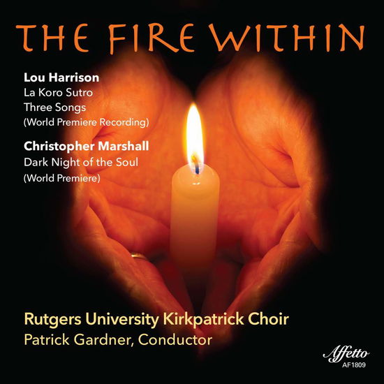 Cover for Harrison / Rutgers University Kirkpatrick Choir · Fire Within (CD) (2018)