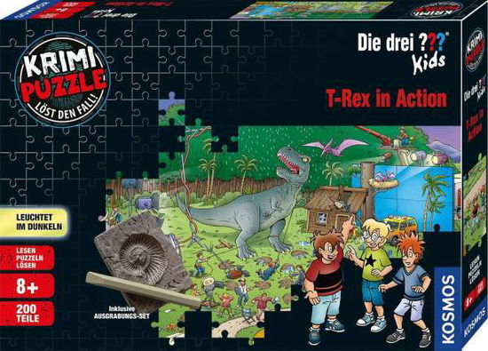 Cover for Krimi Puzzle: Die drei ??? Kids 200 Tei (Book)