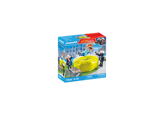 Cover for Playmobil · Playmobil Action Heroes Brandweerlieden met Luchtkussens - 71465 (Toys)