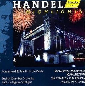 H - G.F. Handel - Muziek - HANSSLER - 4010276006657 - 9 december 1999