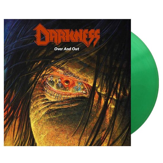 Cover for The Darkness · Over And Out (Green Vinyl) (LP) [Coloured edition] (2020)
