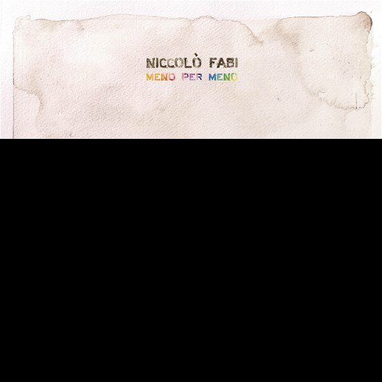 Cover for Fabi Niccolo · Meno Per Meno (LP) (2022)