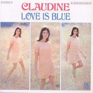 Cover for Claudine Longet · Love is Blue (CD) [Remastered edition] (2002)