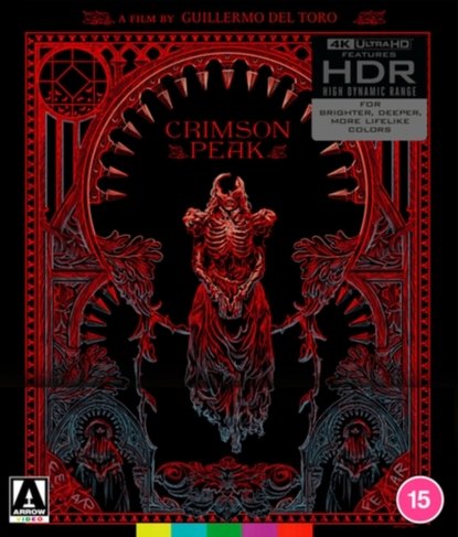 Cover for Crimson Peak (4K Ultra HD) [Limited edition] (2024)