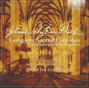 Cover for J.s. Bach · Complete Sacred Cantatas (CD) [Box set] (2013)