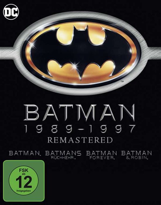 Cover for Keine Informationen · Batman 1 - 4 Collection (Blu-ray) (2019)