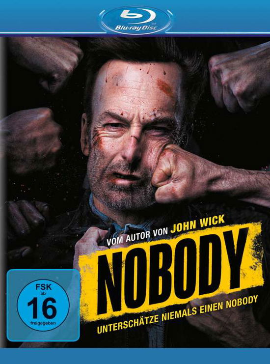 Cover for Bob Odenkirk,connie Nielsen,christopher Lloyd · Nobody (Blu-Ray) (2021)
