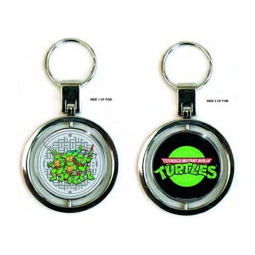 Teenage Mutant Ninja Turtles Keychain: TMNT (Spinner) - Teenage Mutant Ninja Turtles - Merchandise - HBO TMNT - 5055295324657 - 