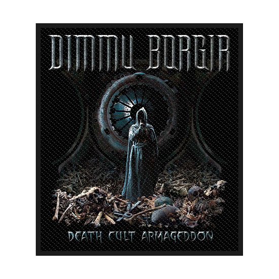 Dimmu Borgir Standard Woven Patch: Death Cult (Retail Pack) - Dimmu Borgir - Produtos - PHD - 5055339789657 - 19 de agosto de 2019