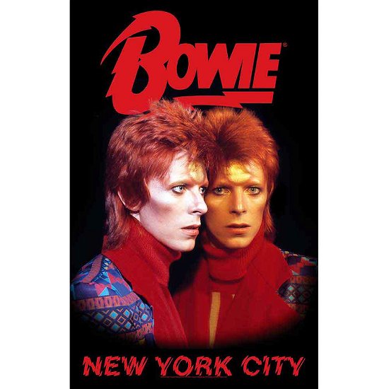 David Bowie Textile Poster: New York City - David Bowie - Produtos -  - 5056365725657 - 